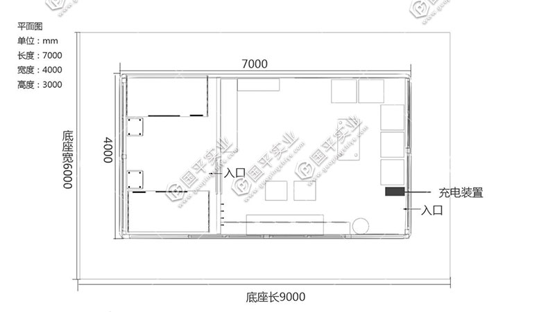 公安警务室岗亭